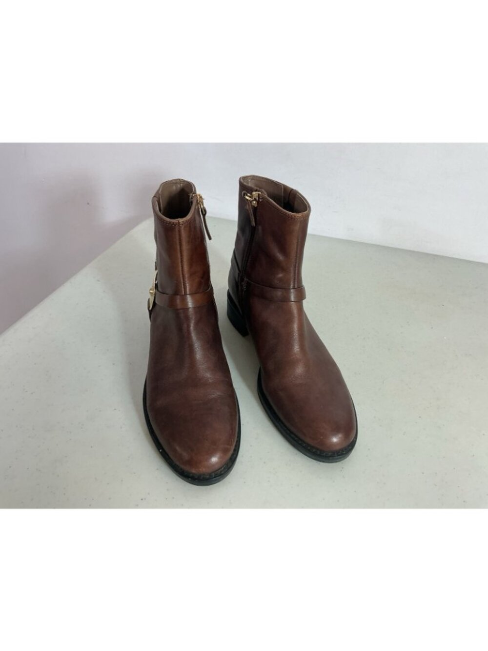 Ecco Leather Ankle Boots Womens 38 - Picture 5 of 8